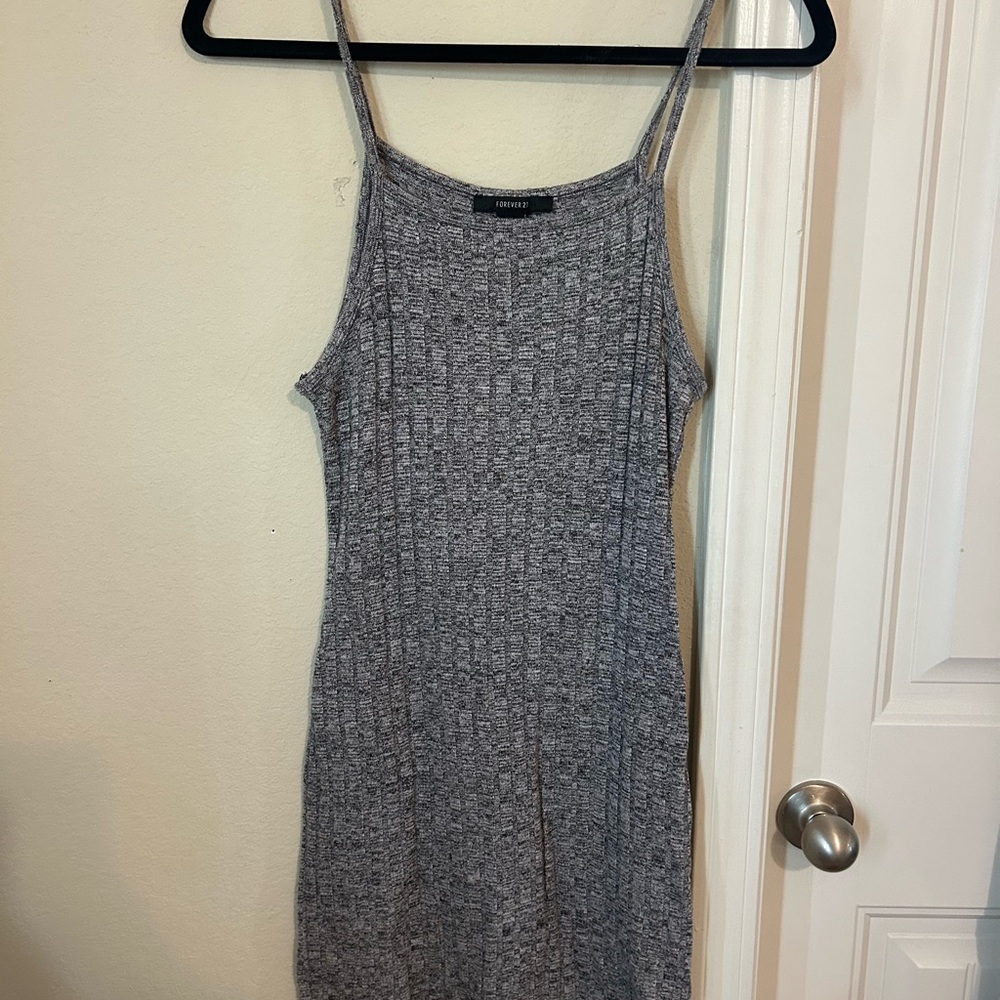 Forever 21 Heather Gray Mini Dress